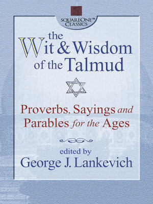 cover image of The Wit & Wisdom of the Talmud